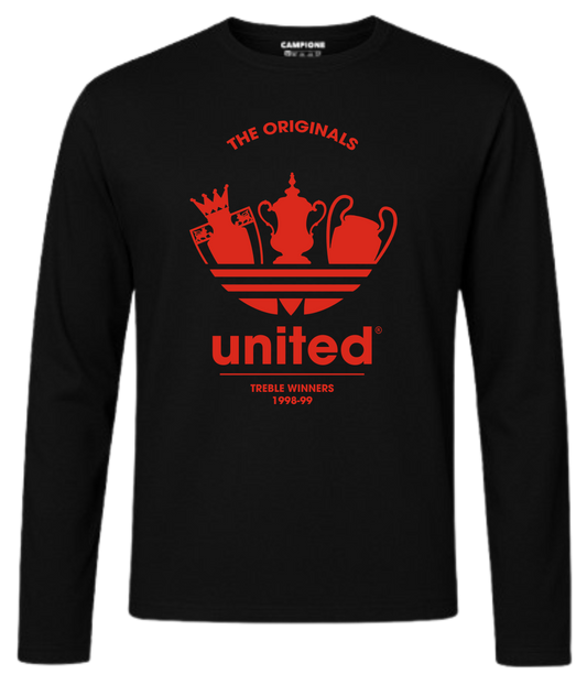 Manchester United Treble Third