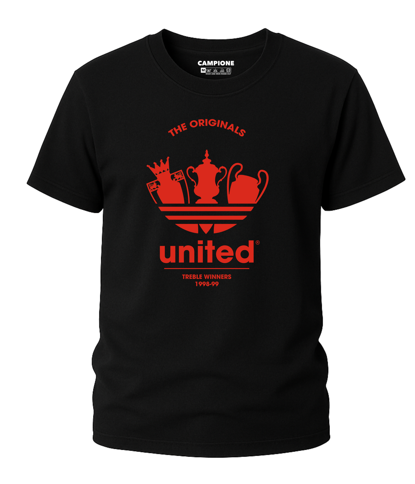 Manchester United Treble Third