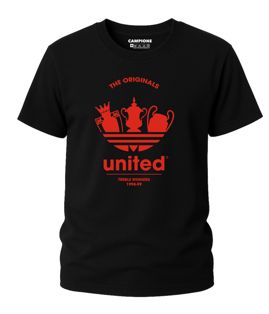 Manchester United Treble Third