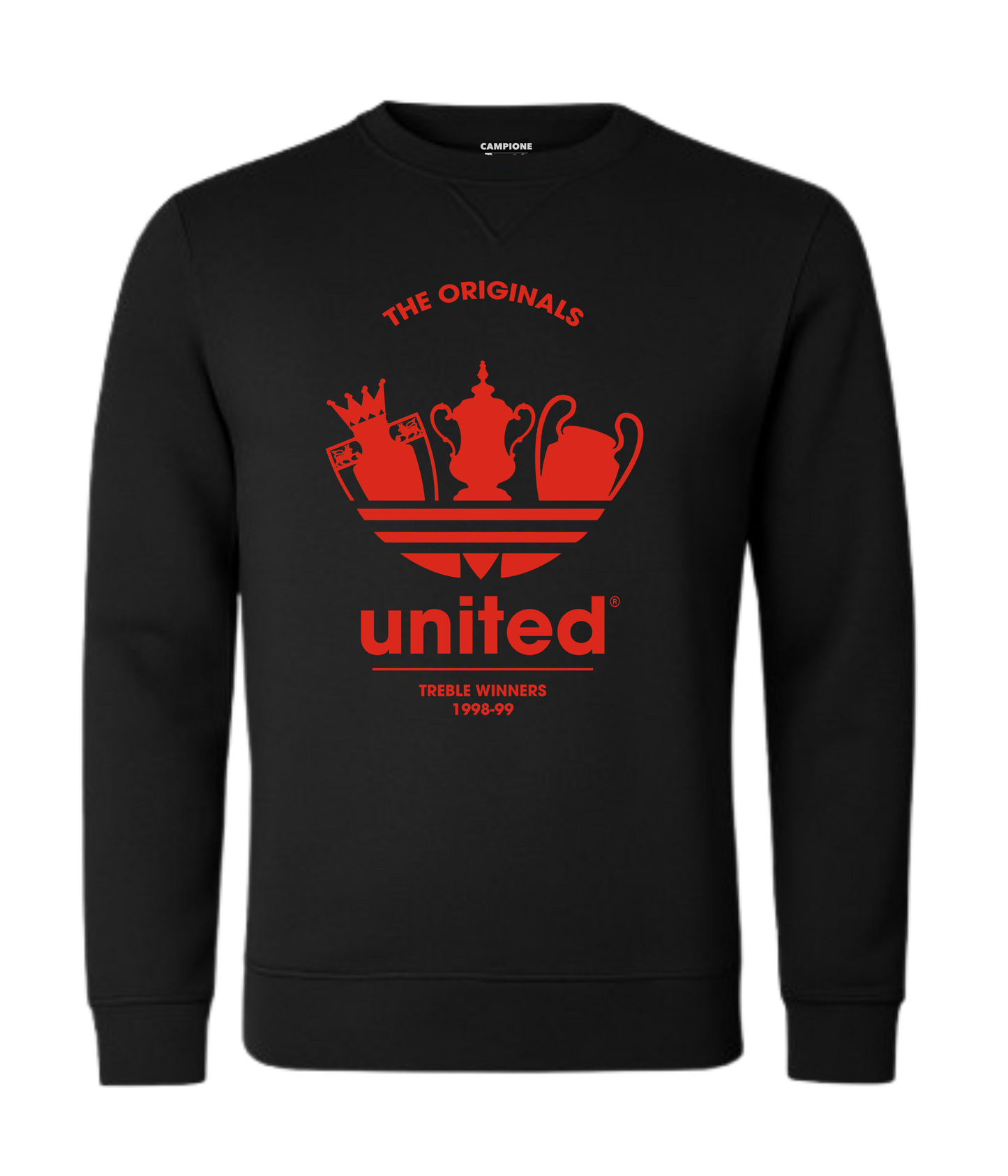 Manchester United Treble Third